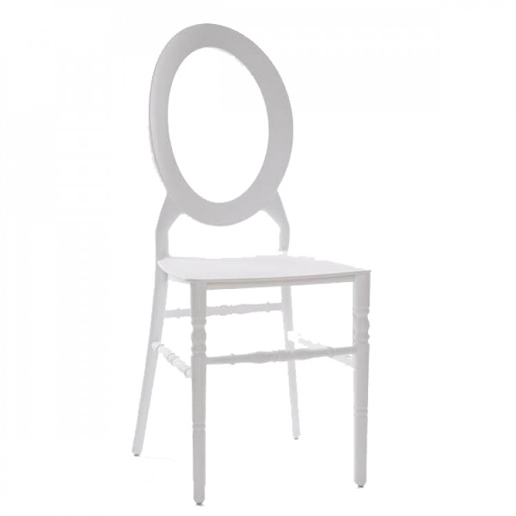 O Back Chair White O Back Chair White