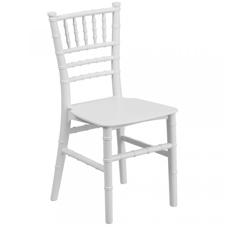 White Childrens Chiavari Ballroom Chair