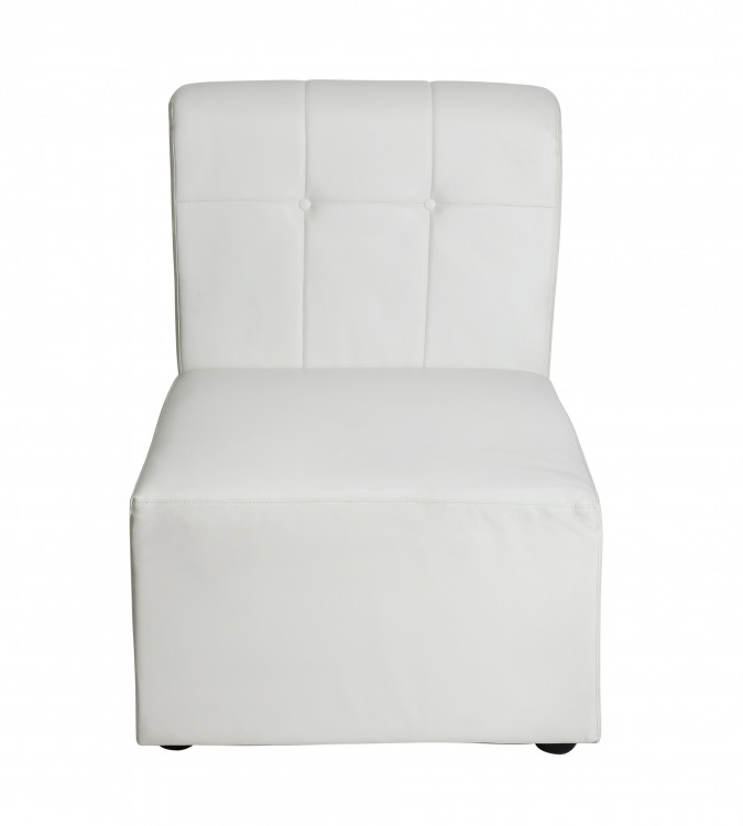 Couch  Straight White Square
