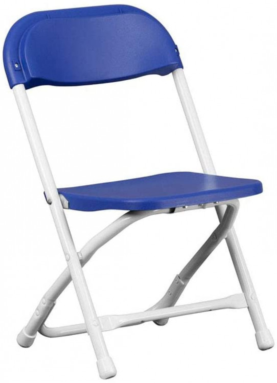 Children's Chair Blue Folding