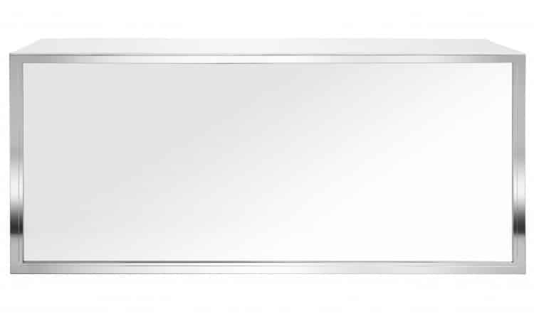 Bar Silver White Acrylic White Top