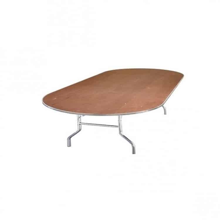 48X72 Oval Tables (Seats 9-11 People)