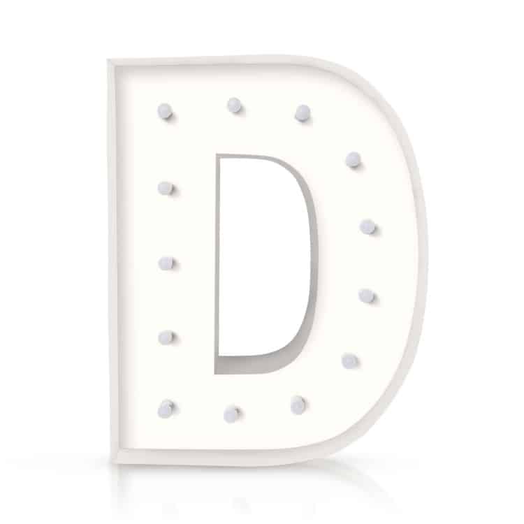 Letters D