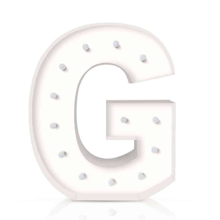 Letters G