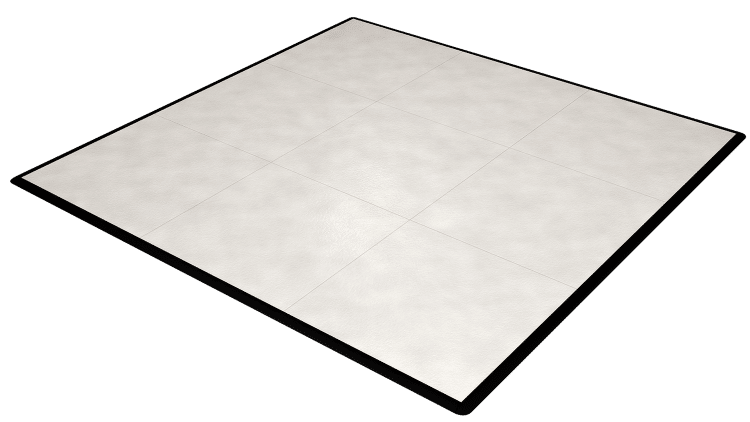 Slate White Vinyl Dance Floor