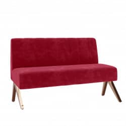 Kincaid Melrose Loveseat - Crimson