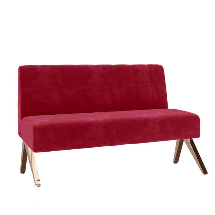 Kincaid Melrose Loveseat - Crimson