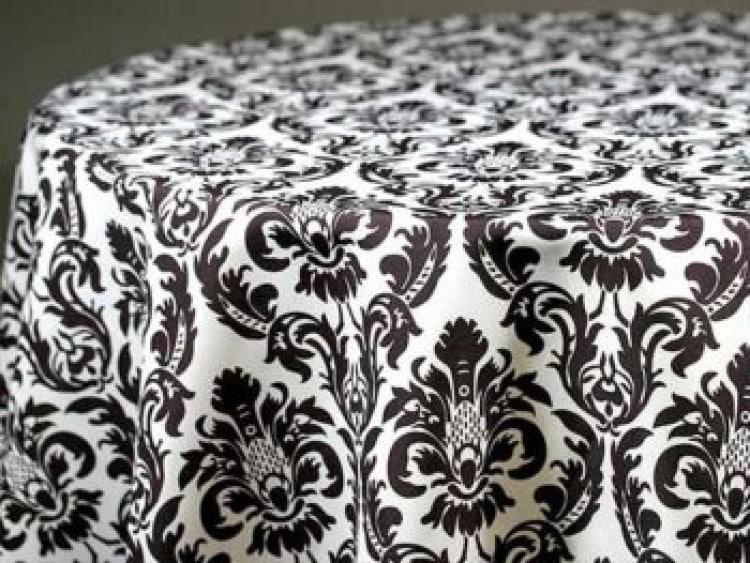 Damask Linen & Tablecloth Rental