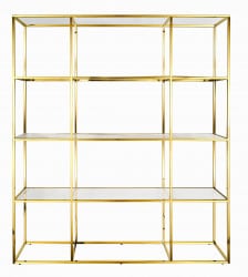 Gold Wesley Shelf Display