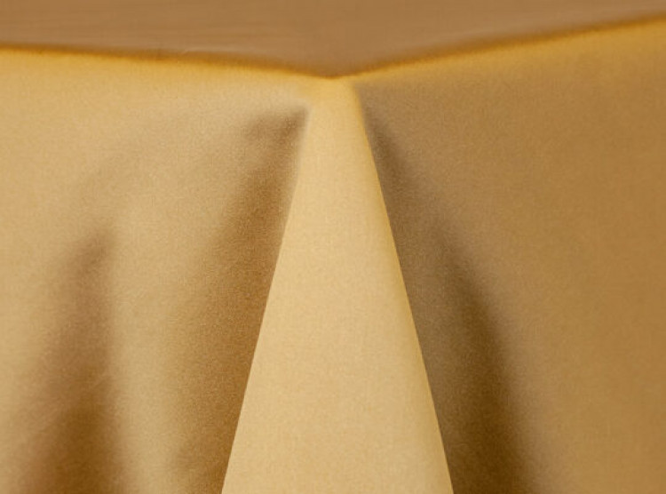 Gold Lamour Matte Satin Linen