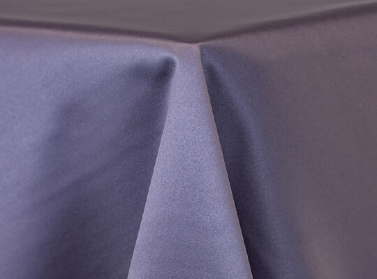 Grape Lamour Matte Satin Linen