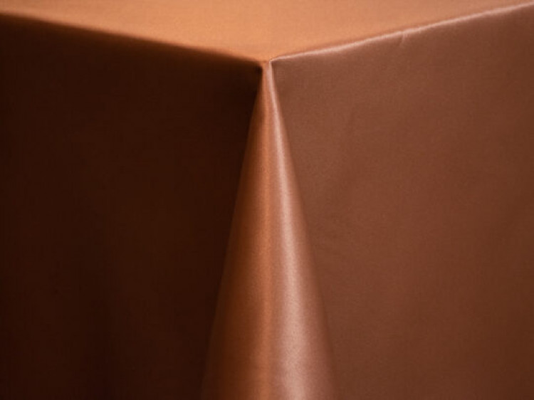 Spiced Cider Lamour Matte Satin Linen