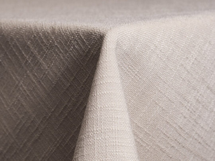 Silver Panama Linen