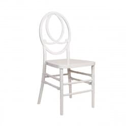 White Phoenix Back Chair