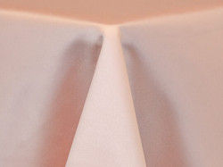 Peach Poly Satin Linen