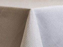 White Rattan Linen