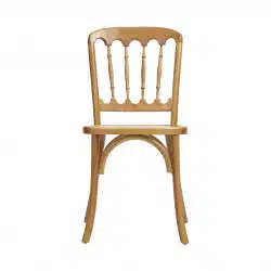 Natural Wood Regency Chair