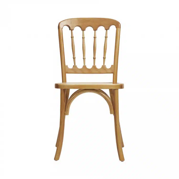 Natural Wood Regency Chair