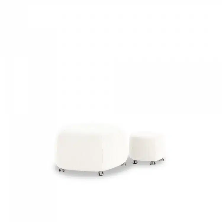 Mini and Biggy -Ivory Velvet