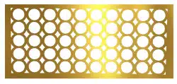 6ft Bubble Front Gold (GW)