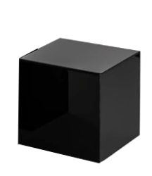 Black Acrylic Display Boxes Acrylic Display Riser 5
