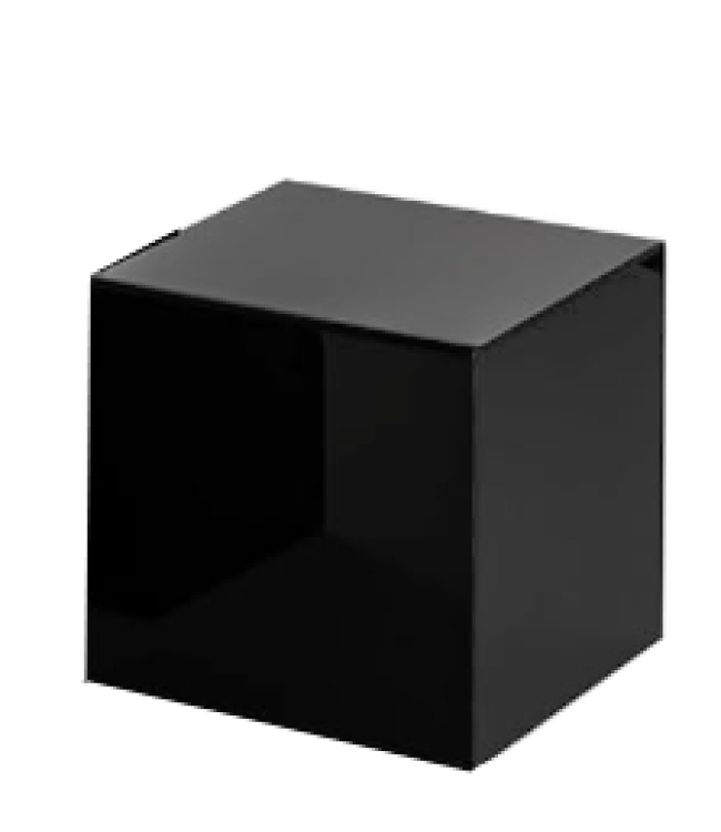 Black Acrylic Display Boxes Acrylic Display Riser 4