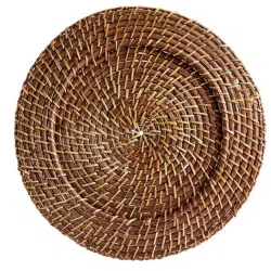 Rattan Charger 13 ( 12 units )
