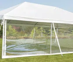 Tent Walls Clear